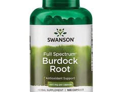 Swanson Burdock Root (Radacina de brusture) 460mg - 100 Capsule